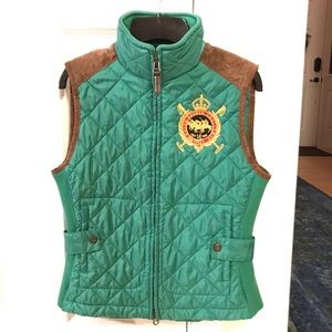Quilted Ralph Lauren Vest SMALL